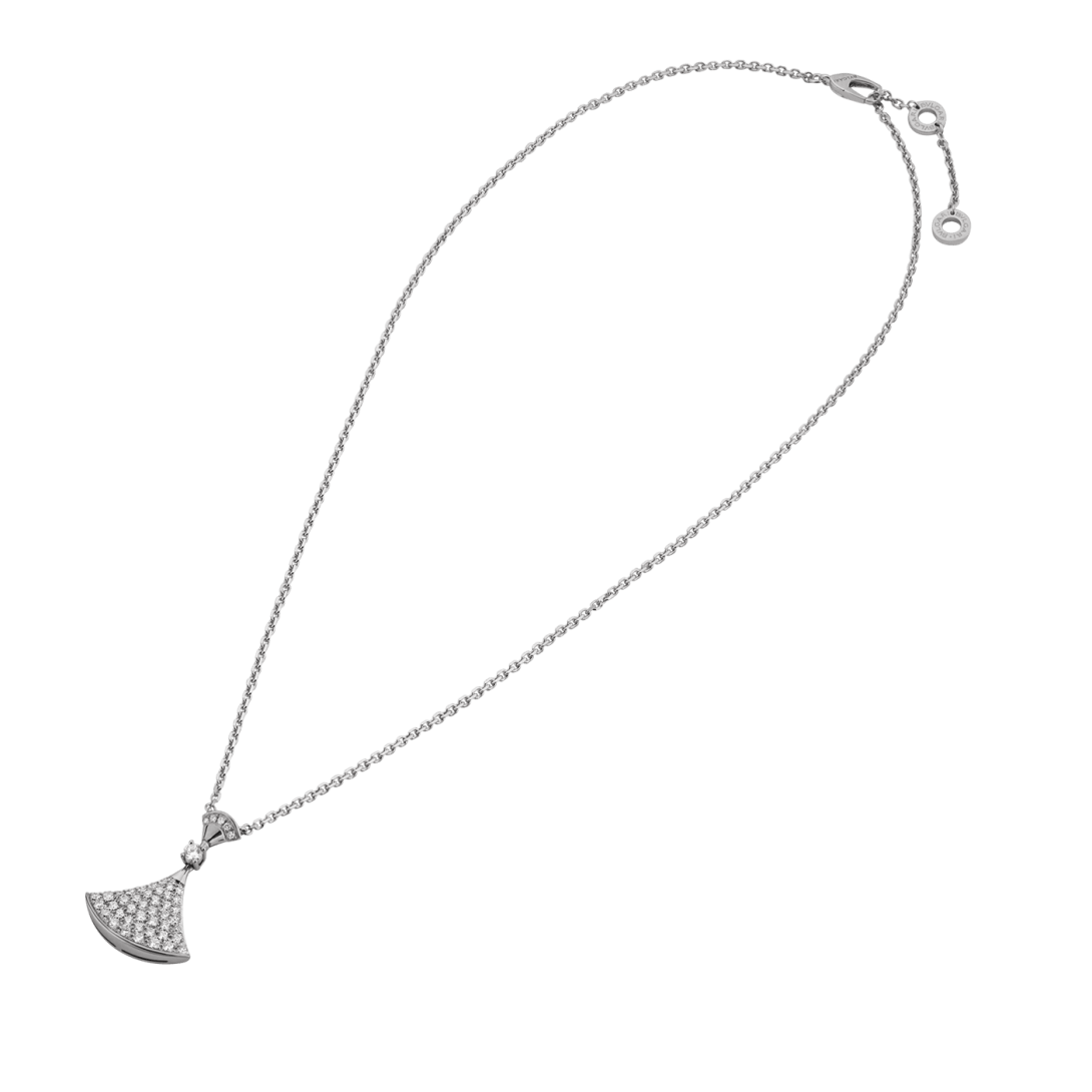 Bvlgari Divas' Dream Pendant Necklace – White Gold