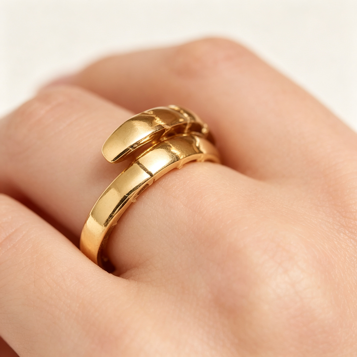 Bvlgari Serpenti Viper Ring – Yellow Gold