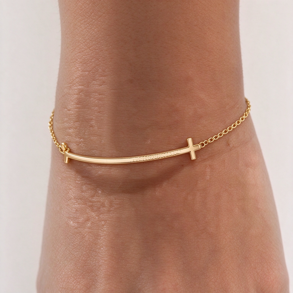 Tiffany & Co. Tiffany T Smile Platinum Bracelet