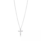 Tiffany & Co. Iconic Silver Cross Pendant Necklace — A Classic Faith-Themed Necklace