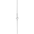Tiffany & Co. Iconic Silver Cross Pendant Necklace — A Classic Faith-Themed Necklace