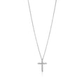 Tiffany & Co. Iconic Silver Cross Pendant Necklace — A Classic Faith-Themed Necklace