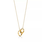 Tiffany & Co. Tiffany 1837 Collection Gold Interlocking Circles Necklace