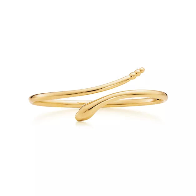 Tiffany Elsa Peretti Sterling Silver Snake Bracelet—Iconic Serpent Elegance