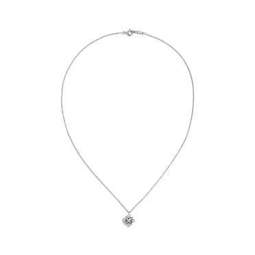 Tiffany & Co. Schlumberger® Sixteen Stone X Pendant Necklace in Platinum