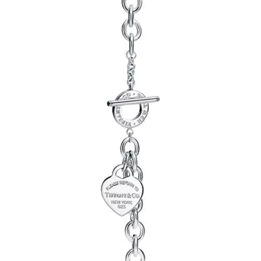 Tiffany & Co. Return to Tiffany Silver Heart Tag Toggle Bracelet