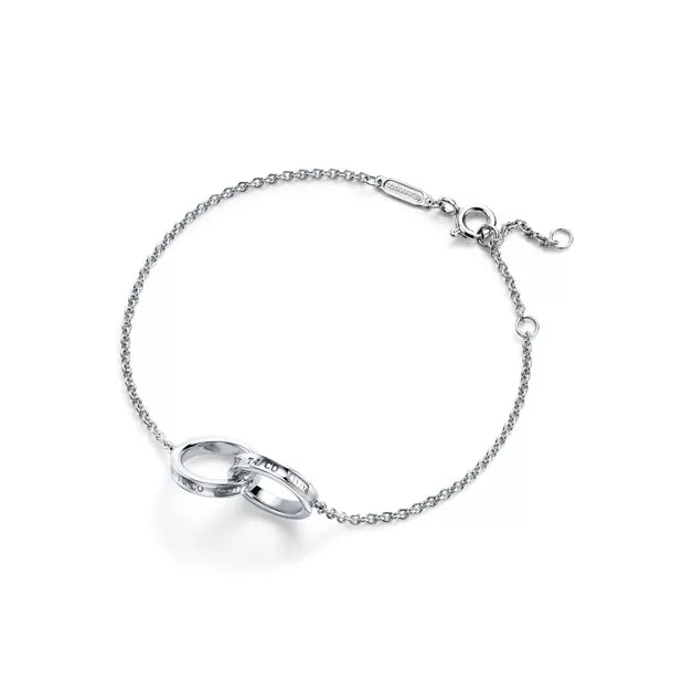 Tiffany & Co. Tiffany 1837 Interlocking Circles Chain Bracelet in Silver