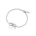 Tiffany & Co. Tiffany 1837 Interlocking Circles Chain Bracelet in Silver