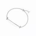 Tiffany & Co. Tiffany T Smile Platinum Bracelet