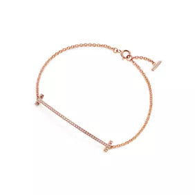 Tiffany & Co. Tiffany T Smile Platinum Bracelet