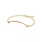 Tiffany & Co. Tiffany T Smile Platinum Bracelet