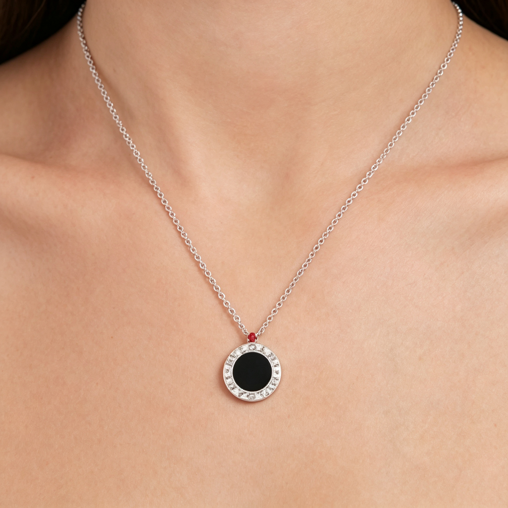 Bvlgari Save the Children Round Pendant Necklace