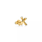 Tiffany T X Series Gold Earrings | Iconic "X" Stud Earrings — Women's Fine Jewelry