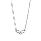 Tiffany HardWear Link Pendant Necklace in Silver