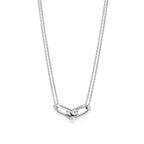 Tiffany HardWear Link Pendant Necklace in Silver
