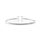 Tiffany Rose Gold T-Wire Double T Coil Bracelet
