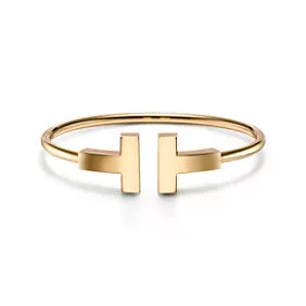 Tiffany T Wire Double-T Wrap Bracelet (Yellow Gold) — Iconic New York Elegance and Timeless Love