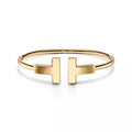 Tiffany T Wire Double-T Wrap Bracelet (Yellow Gold) — Iconic New York Elegance and Timeless Love