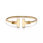 Tiffany T Wire Double-T Wrap Bracelet (Yellow Gold) — Iconic New York Elegance and Timeless Love