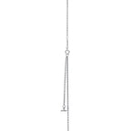 Tiffany T Smile Gold Pendant Necklace—Classic Curved Design