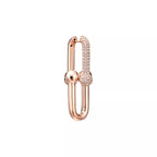 Tiffany — Tiffany HardWear Large Link Earrings in Gold — Iconic Link Drop Earrings