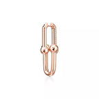 Tiffany — Tiffany HardWear Large Link Earrings in Gold — Iconic Link Drop Earrings