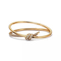 Tiffany Knot Double-Row Gold Bracelet—A Symbol of Enduring Bonds and Timeless Elegance