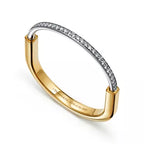 Tiffany Lock Narrow Gold Bangle—A Symbol of Enduring Protection and Timeless Elegance