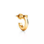 Tiffany T1 Gold Earrings — Iconic T-shaped hoop earrings | Luxury jewelry featuring a bold, minimalist geometric style