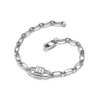 Tiffany & Co. Tiffany Collection Small Double-Lock Bracelet in Silver