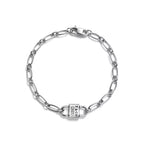 Tiffany & Co. Tiffany Collection Small Double-Lock Bracelet in Silver