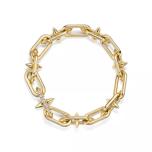Tiffany Titan by Pharrell Williams Collection – Gold Spike Link Bracelet