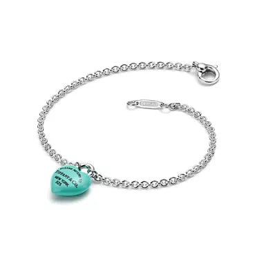 Tiffany & Co. Return to Tiffany Full Heart Tag Bracelet in Silver