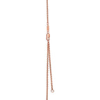 Tiffany & Co. Tiffany Lock Rose Gold Necklace — Small Padlock Pendant