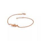 Tiffany & Co. Tiffany Knot Rose Gold Chain Bracelet