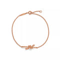 Tiffany & Co. Tiffany Knot Rose Gold Chain Bracelet