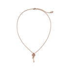Tiffany & Co. Tiffany Knot Rose Gold Key Pendant Necklace — Mini Keys Collection