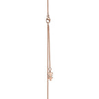 Tiffany & Co. Tiffany Knot Rose Gold Key Pendant Necklace — Mini Keys Collection