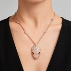 BVLGARI Serpenti Seduttori Necklace – Rose Gold