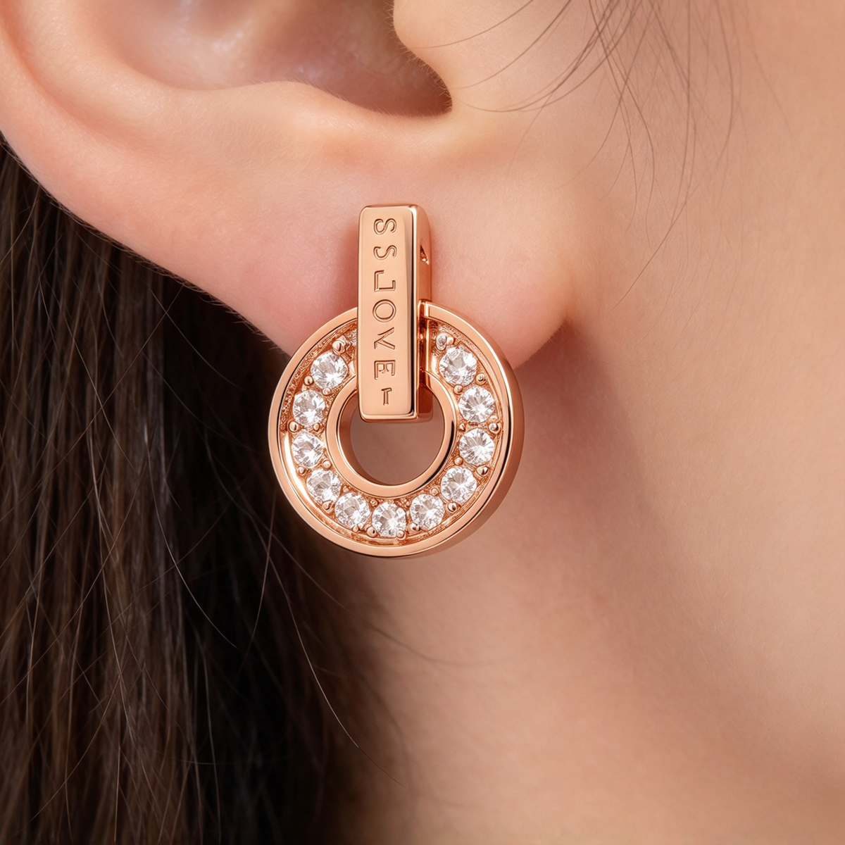 BVLGARI BVLGARI Earrings – Italian Luxury Rose Gold Jewelry