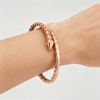 Bvlgari Serpenti Viper Bracelet — Rose Gold High Jewelry