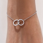 Tiffany & Co. Tiffany 1837 Interlocking Circles Chain Bracelet in Silver