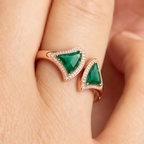 Bvlgari Divas' Dream Small Ring – Rose Gold Italian Luxury Jewelry