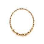Tiffany HardWear Collection – Gold Gradient Link Necklace – Iconic Gauge Links