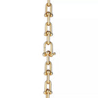Tiffany HardWear Collection – Gold Gradient Link Necklace – Iconic Gauge Links